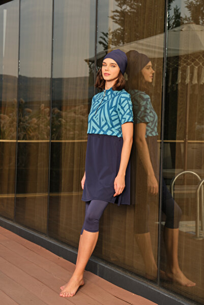 TESMAY SEMI COVER SWIMSUIT