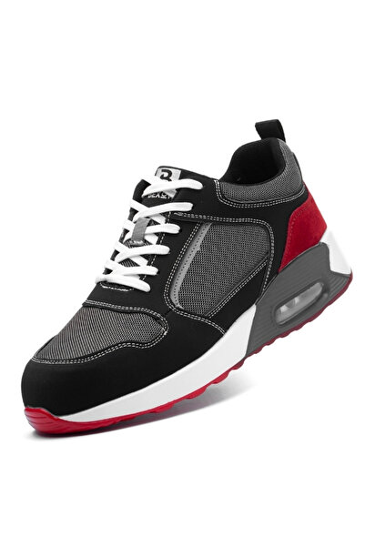 BEXOW Safety Shoes Steel Toe Lightweight Work Sneakers for Men and Women Brea...