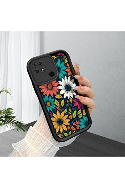 Hontinga حافظة هاتف من السيليكون الناعم والناعم المتوافق مع Redmi 10C باللون ...