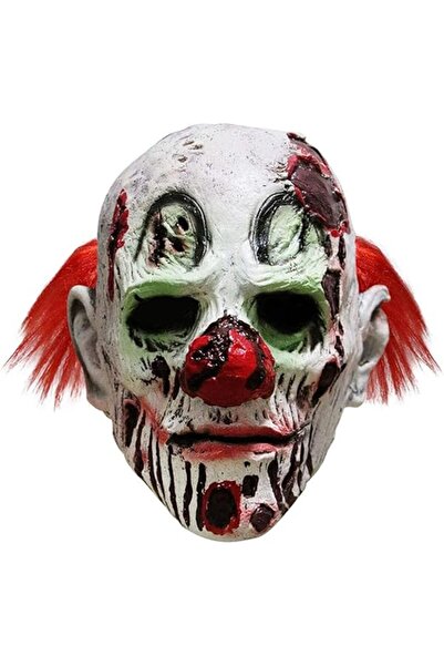Generic Scary Clown Face Mask for Halloween - Zombie Design