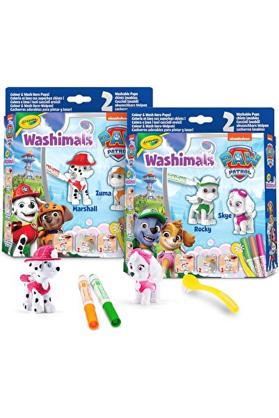 Crayola حيوانات واشيمالز الأليفة - باو باترول قطعتان