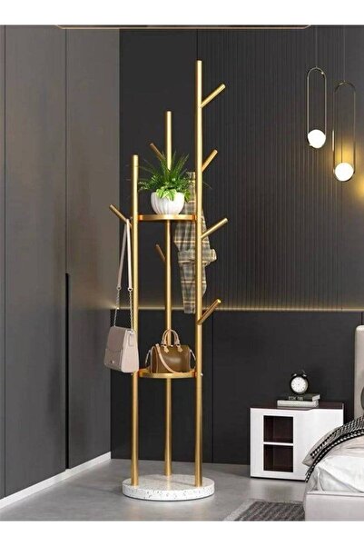 Royal Home Gold clothes hanger, fashion clothes holder, freestanding clothes ...