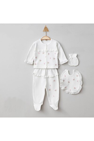 Gaye Bebe 5-Piece Baby Bodysuit Set 7633