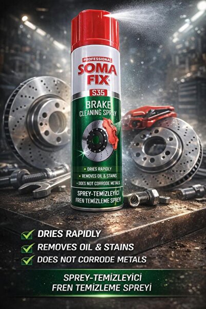 Somafix Soma Fix Fren Balata Temizleme Spreyi 500 ml S35
