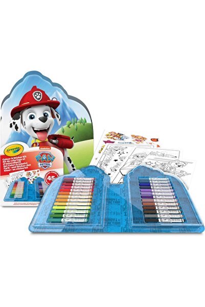 Crayola Paw Patrol Coloring and Sticker Set
