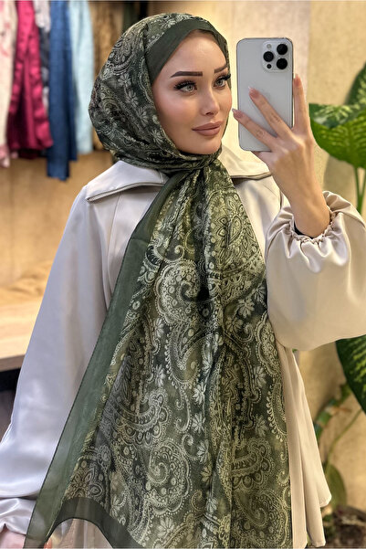 CUOCA LOUNGE Etnik Desenli İnce Vual Şal