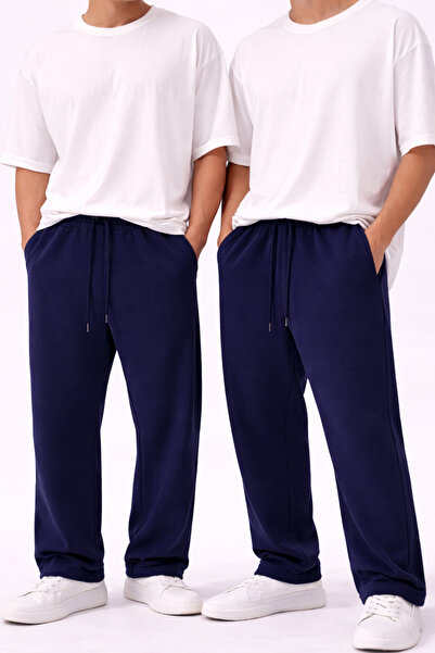 pandy Pantaloni de trening unisex, sezonieri, cu 2 țevi de încălzire, cu croi...