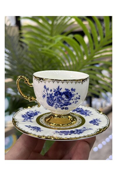 Doğudeko Lux Bone Porcelain 6-Piece Lisbon Cup Set