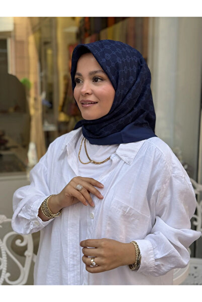 Aker Elegance Monogram Eşarp