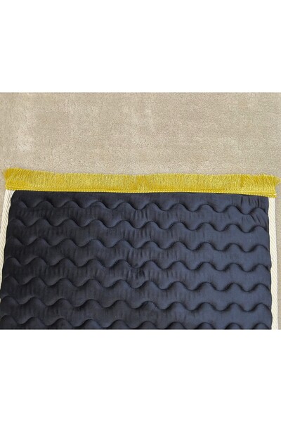 FoamZone سجادة صلاة مبطنة من إسفنج عالي الكثافة سماكة 2 سم