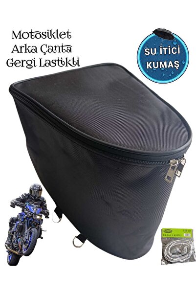 SEVBAGS MOTOSİKLET ARKA ÇANTA GERGİ LASTİKLİ