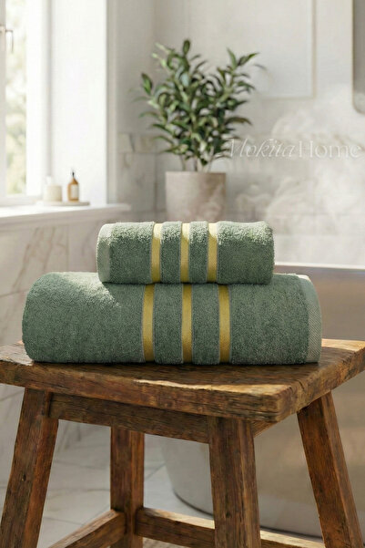 Mokita Home 2-Piece Bath Towel Set - Hammam Set - Luxury Bath and Face Towels...