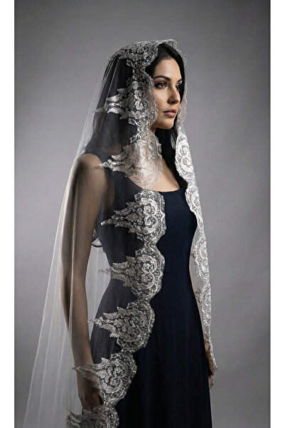 Aşina Bridal DUVAK, İŞLEMELİ DANTELLİ GELİN DUVAĞI
