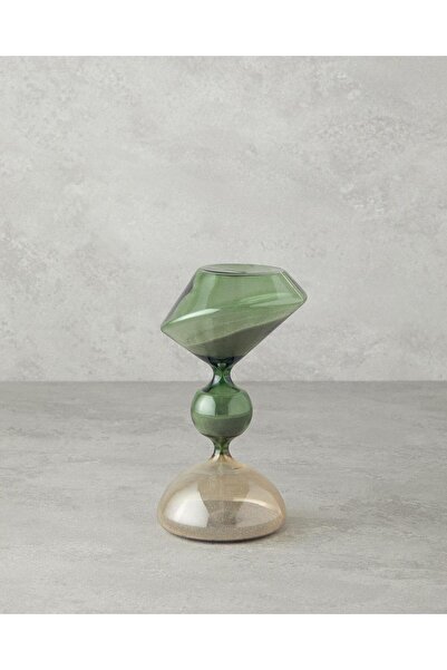 English Home Circle Cam Kum Saati Kahverengi 18.5 cm (31.12.2025)