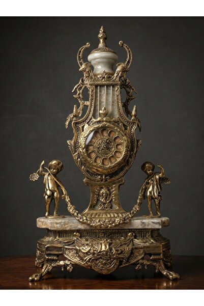 STİLARS Mermer & Pirinç Saat