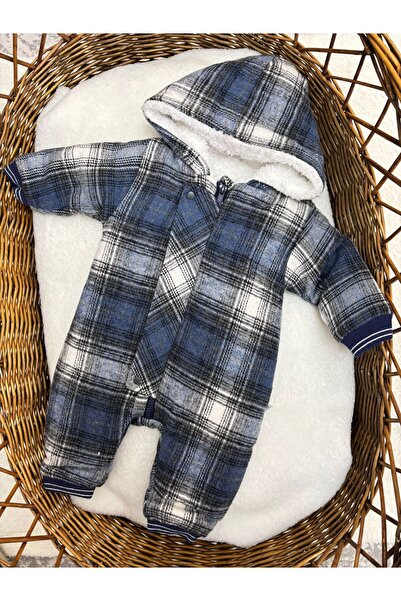 Miniminiksdesing ERKEK DOKUMA KAPLI WELSOFT KOZMONOT KIŞLIK TULUM 3-12 AY