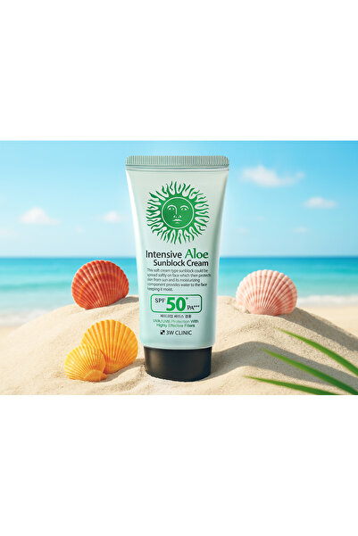 3W CLINIC كريم واقي من الشمس مكثف بخلاصة الصبار 70 مل