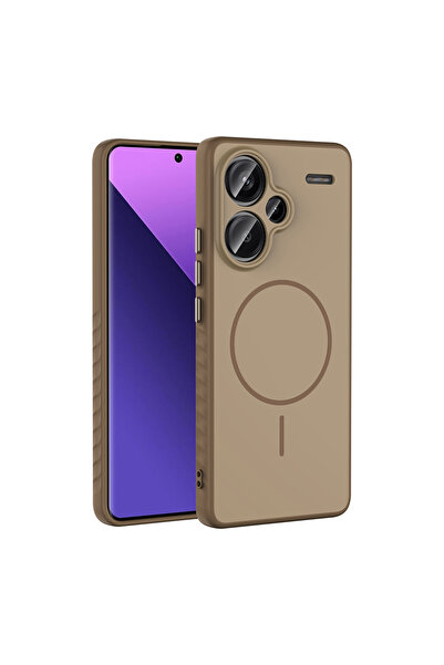 Ummeslem Redmi Note 13 Pro Plus 5G Cep Telefonu için Uyumlu Kılıf Magsafe Şar...