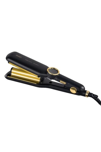 raf Hair curler, R0411, 35W, ceramic coated, 29x6cm, black-gold