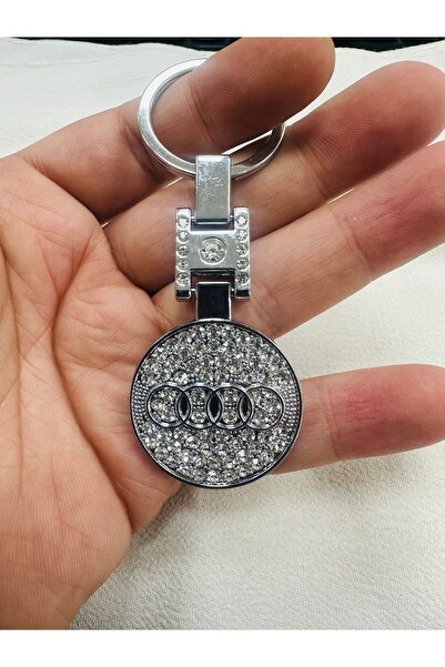 ÇELİKSİLVERTAKI Audi Stone Premium Keychain