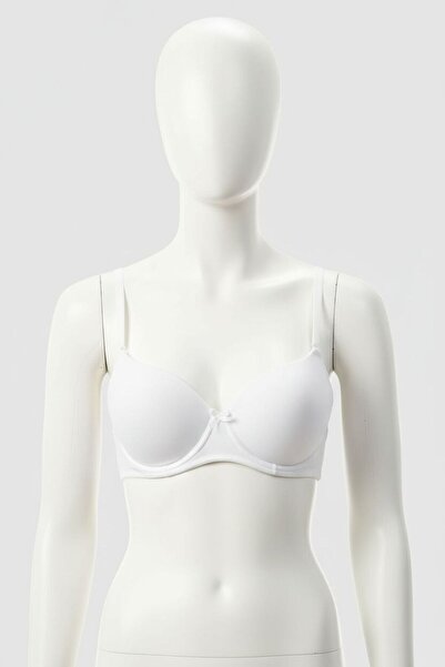 Aria's Closet Micro sutien alb fără căptușeală