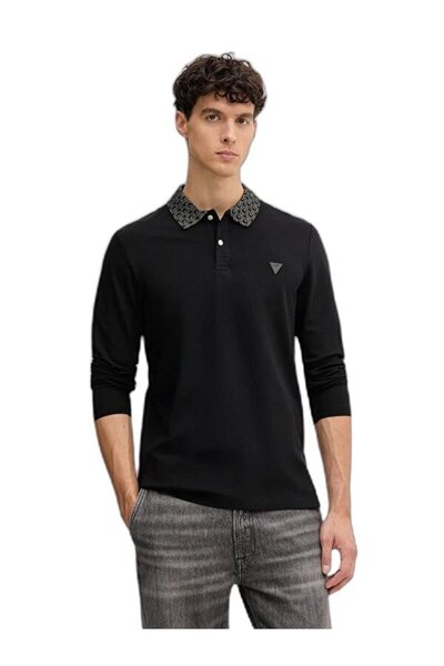 Guess M5yp58k7o64 Stu Ls Polo Erkek Bluz