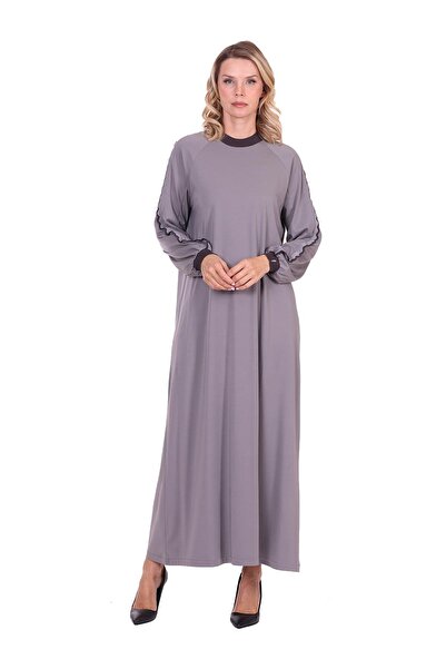 Invee فستان مودال عاجي أنثراسايت