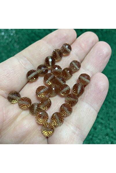 TAŞ UZMANI حجر زولتانيت كروي مصقول 8 مم قطعة واحدة