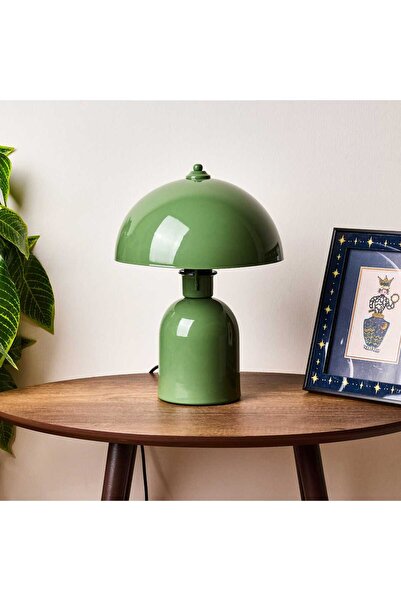 ASPARTAM Lighting Metal Mushroom Lampshade - Khaki