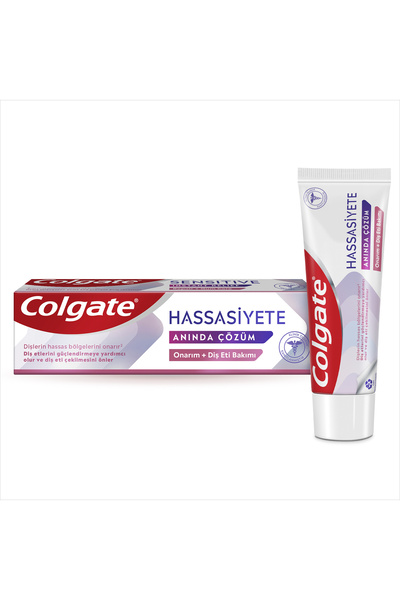 Colgate Hassasiyete Anında Çözüm Onarım ve Diş Eti Bakımı Diş Macunu 75 ml 4 ...