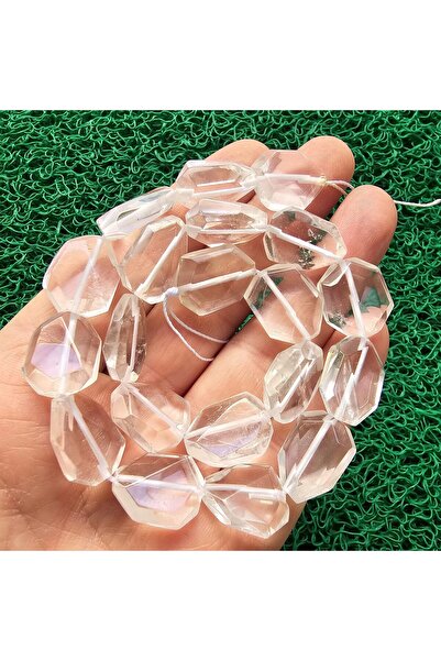 TAŞ UZMANI حجر كوارتز كريستال ألماس 14x20 ملم