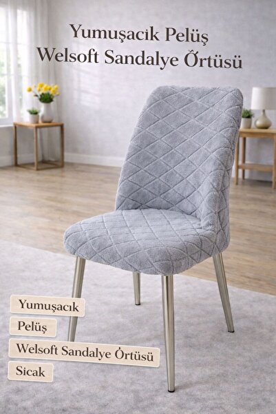 coverbox OVAL Sandalye Kılıfı Büyük oval Likralı Yıkanabilir Streç Lastikli S...