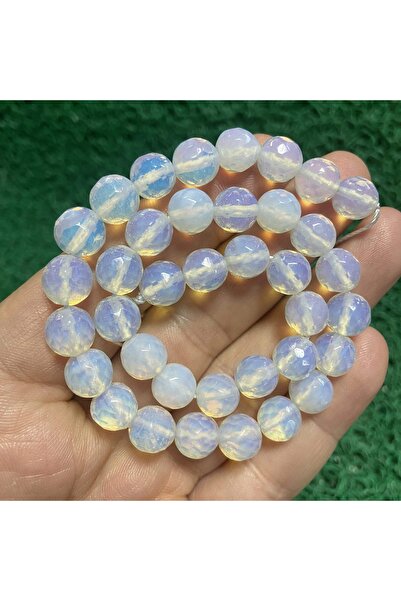 TAŞ UZMANI حجر الأوبال الكروي المصقول 10 مم