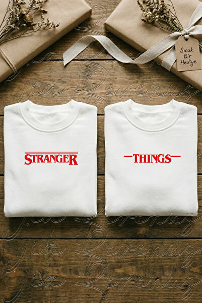 Vordevia Stranger Things Printed Unisex Oversized Crew Neck Sweatshirt Lover ...