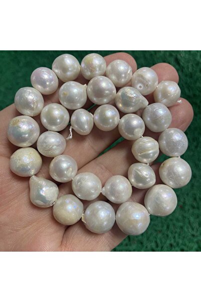 TAŞ UZMANI لؤلؤ طبيعي من المجوهرات 13 مم
