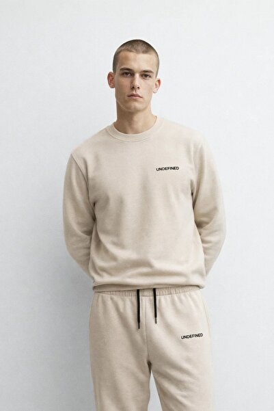 MATERIAL Ανδρικό Σετ Φόρμας Διπλό Winter Comfort Cream