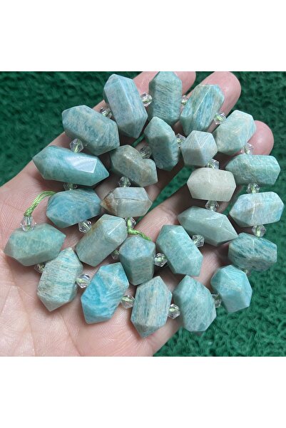 TAŞ UZMANI حجر الأمازونيت الهرمي 12 ملم