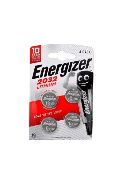 Energizer CR2032 Lithium Pil 4lü Blister