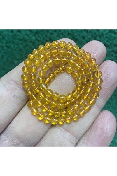 TAŞ UZMANI Sphere Citrine Stone 4 mm
