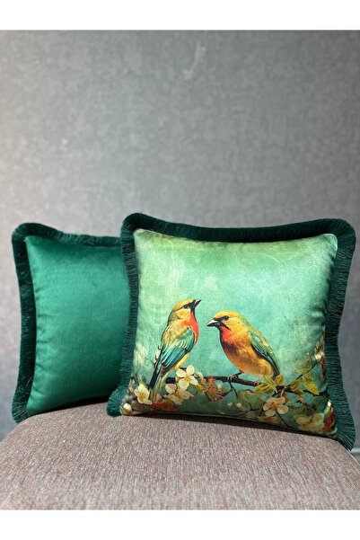 Fabricland Robin-949499 İkili Kombin Kırlent Kılıfı 43x43