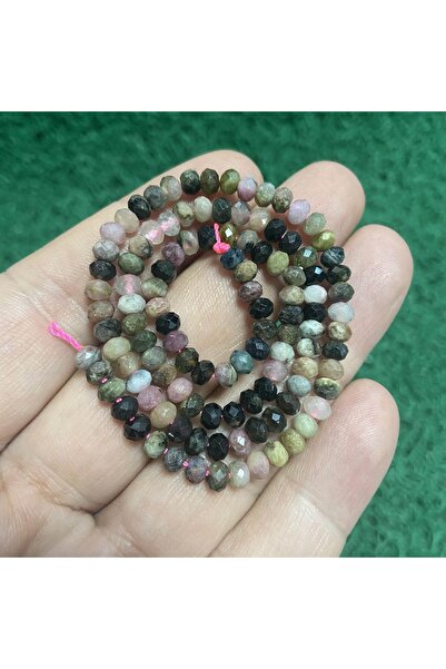 TAŞ UZMANI حجر التورمالين المصقول 5 ملم