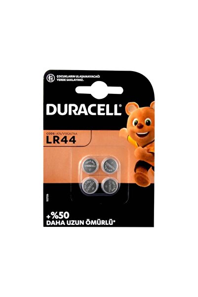 Duracell LR44 Pil 4lü Blister