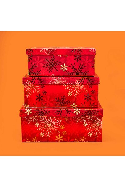 Tohana علبة هدايا مكونة من 3 قطع - ملونة