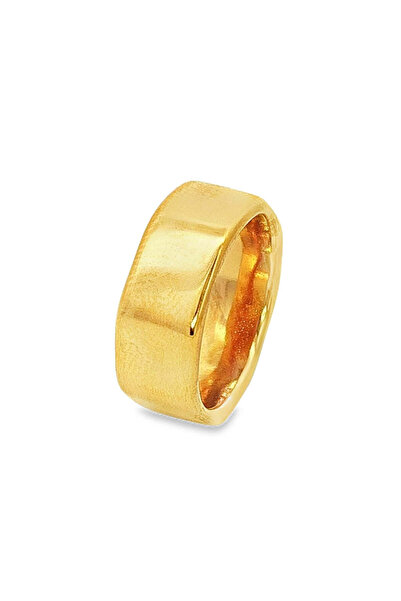 Bijuteria SORELLY 14k Gold Plated Geometric Ring 7mm 18