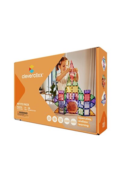 Cleverclixx Petite Manyetik Bloklar, Intense 36 Parça