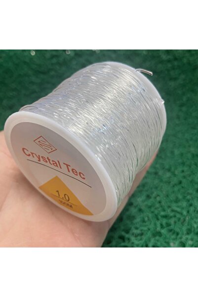 TAŞ UZMANI 100 Mt Transparent Elastic Flexible Bracelet Line 1 mm