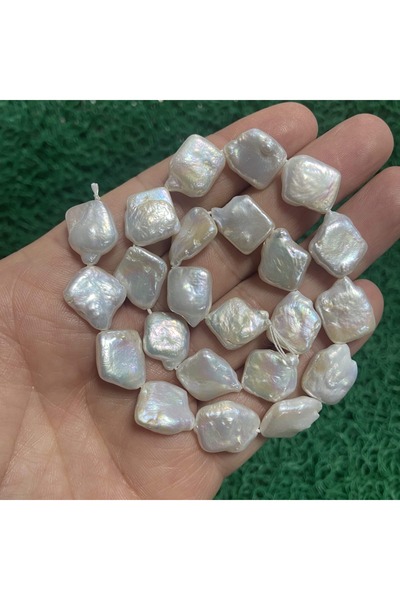 TAŞ UZMANI لؤلؤة بلاط الباروك الطبيعي 13 ملم