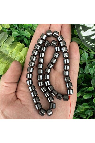 TAŞ UZMANI اسطوانة حجر الهيماتيت المدخن 8x8 ملم