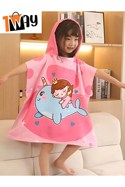 1way Girls' towel, large size