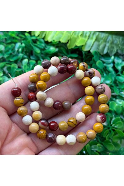 TAŞ UZMANI حجر جاسبر موكايت كروي 8 مم